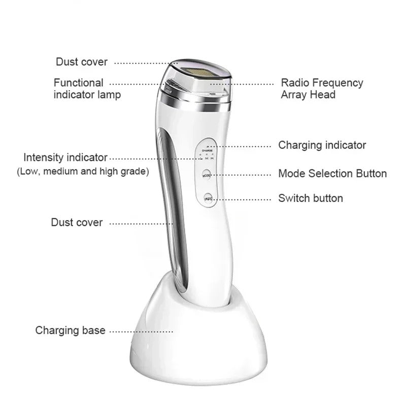 Rechargeable RF Radio Frequency Face Lifter